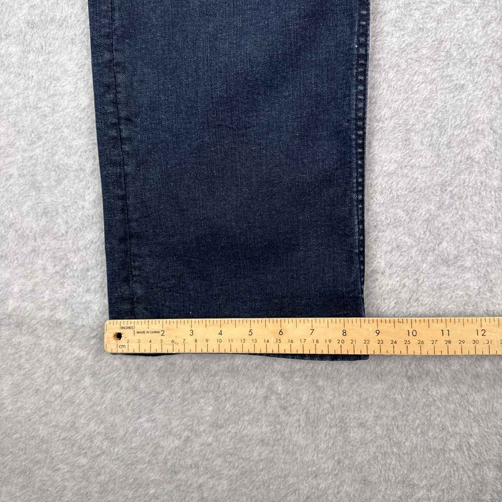 Silver Jeans Mens 32x28 Blue Zac Relaxed Fit Straight Leg Cowboy Western Work - Picture 4 of 11